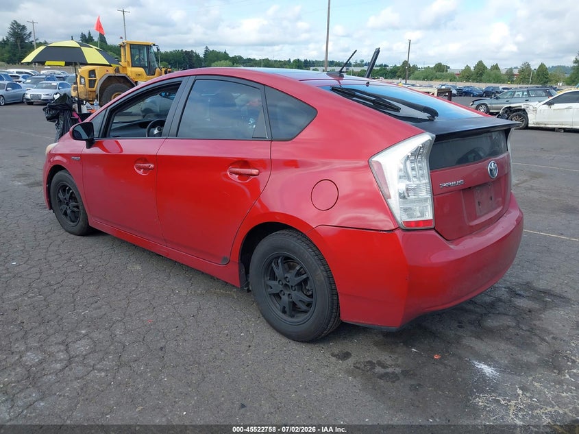 2010 Toyota Prius VIN JTDKN3DU6A0084030 IAAI salvage auction — NORMAL WEAR, Clear-Dealer Only (Washington), sold $800 on 2026-07-09 (photo 3)