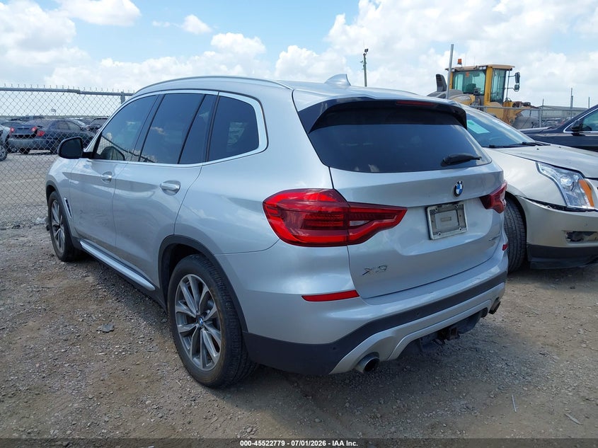 2019 BMW X3 VIN 5UXTR7C59KLF24060 IAAI salvage auction — NORMAL WEAR, Original (Texas), sold $4,200 on 2026-07-20 (photo 3)
