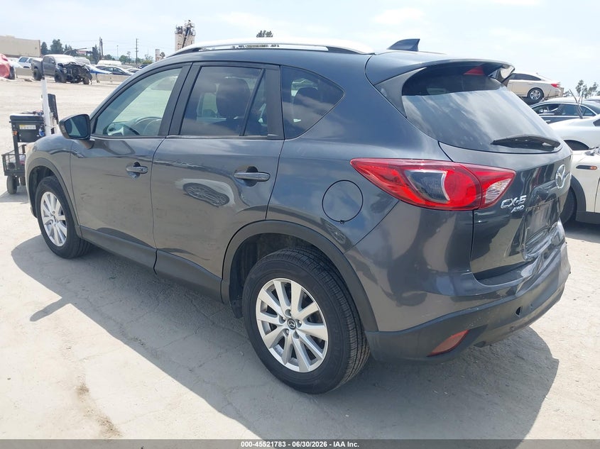 2014 Mazda Cx-5 VIN JM3KE4CY2E0389810 IAAI salvage auction — REAR END, Salvage Title, sold $3,150 on 2026-07-29 (photo 3)