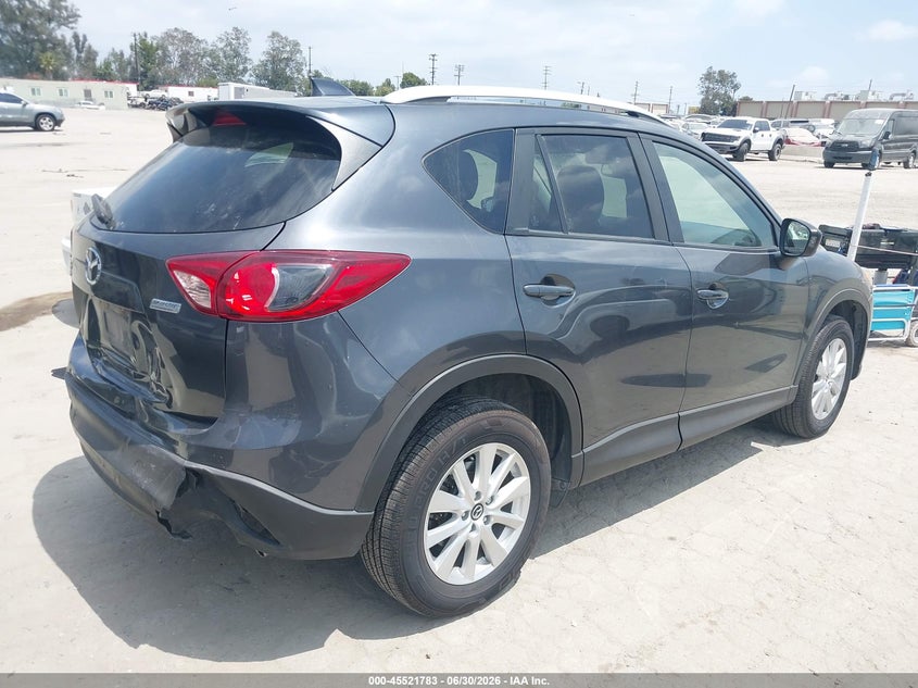 2014 Mazda Cx-5 VIN JM3KE4CY2E0389810 IAAI salvage auction — REAR END, Salvage Title, sold $3,150 on 2026-07-29 (photo 4)