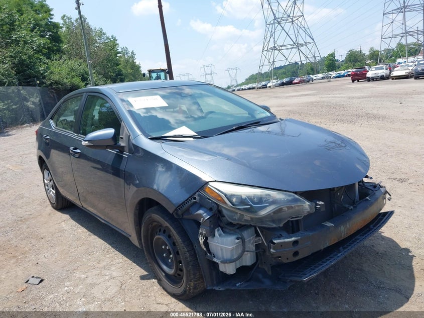 2017 Toyota Corolla VIN 5YFBURHE1HP684995 IAAI salvage auction — FRONT END, Salvage (Pennsylvania), sold $1,900 on 2026-07-10 (photo 1)