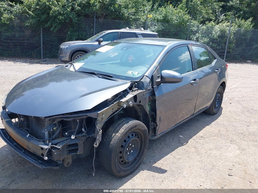 2017 Toyota Corolla VIN 5YFBURHE1HP684995 IAAI salvage auction — FRONT END, Salvage (Pennsylvania), sold $1,900 on 2026-07-10 (photo 2)