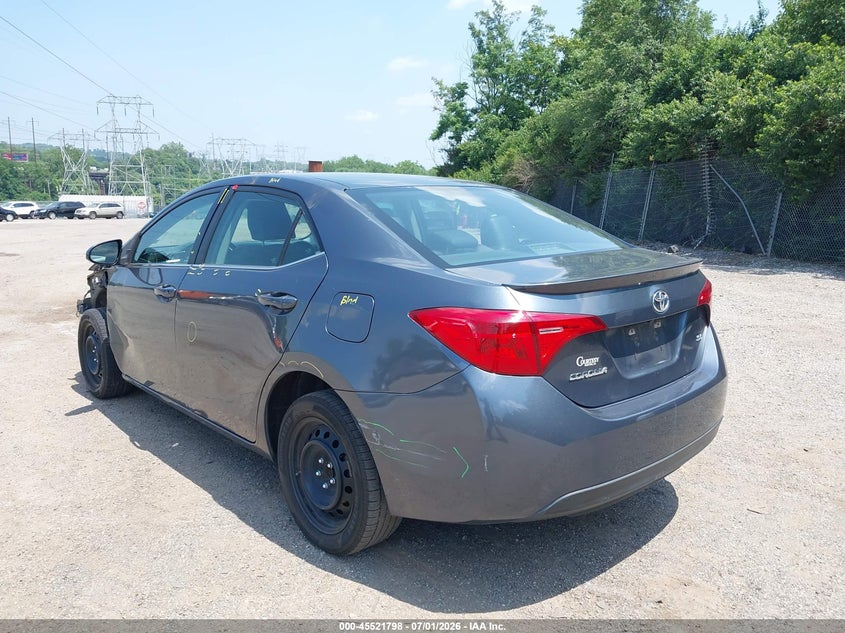 2017 Toyota Corolla VIN 5YFBURHE1HP684995 IAAI salvage auction — FRONT END, Salvage (Pennsylvania), sold $1,900 on 2026-07-10 (photo 3)