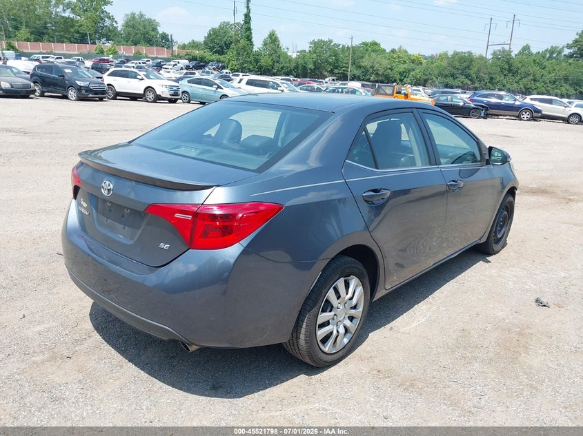 2017 Toyota Corolla VIN 5YFBURHE1HP684995 IAAI salvage auction — FRONT END, Salvage (Pennsylvania), sold $1,900 on 2026-07-10 (photo 4)