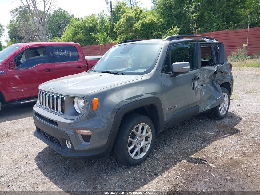 2021 Jeep Renegade VIN ZACNJDD13MPM29952 IAAI salvage auction — LEFT SIDE, Scrap (Michigan), sold $3,850 on 2026-07-16 (photo 2)