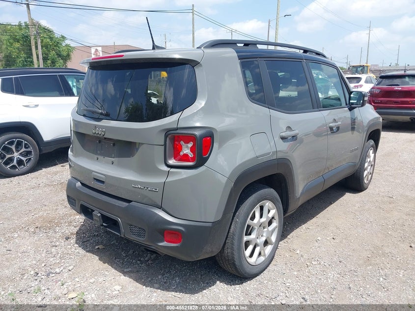 2021 Jeep Renegade VIN ZACNJDD13MPM29952 IAAI salvage auction — LEFT SIDE, Scrap (Michigan), sold $3,850 on 2026-07-16 (photo 4)