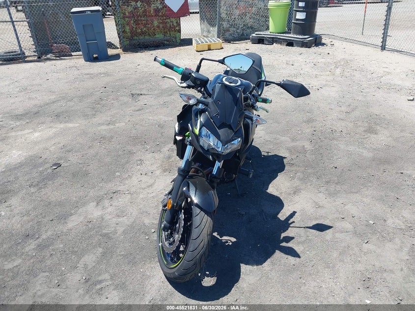 2022 Kawasaki Er VIN ML5EREL14NDA73608 IAAI salvage auction — RIGHT FRONT, Salvage Title, sold $550 on 2026-07-21 (photo 5)