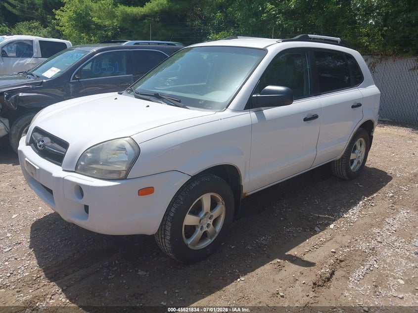 2007 Hyundai Tucson VIN KM8JM12B07U556725 IAAI salvage auction — NORMAL WEAR, Clear-Endorsement (Wisconsin), sold $650 on 2026-07-22 (photo 2)