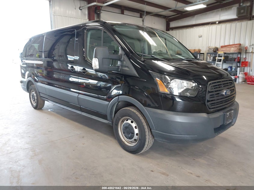 2018 Ford Transit-350 VIN 1FBZX2YM9JKA75537 IAAI salvage auction — NORMAL WEAR, Sf97 (Washington), sold $7,100 on 2026-07-29 (photo 1)