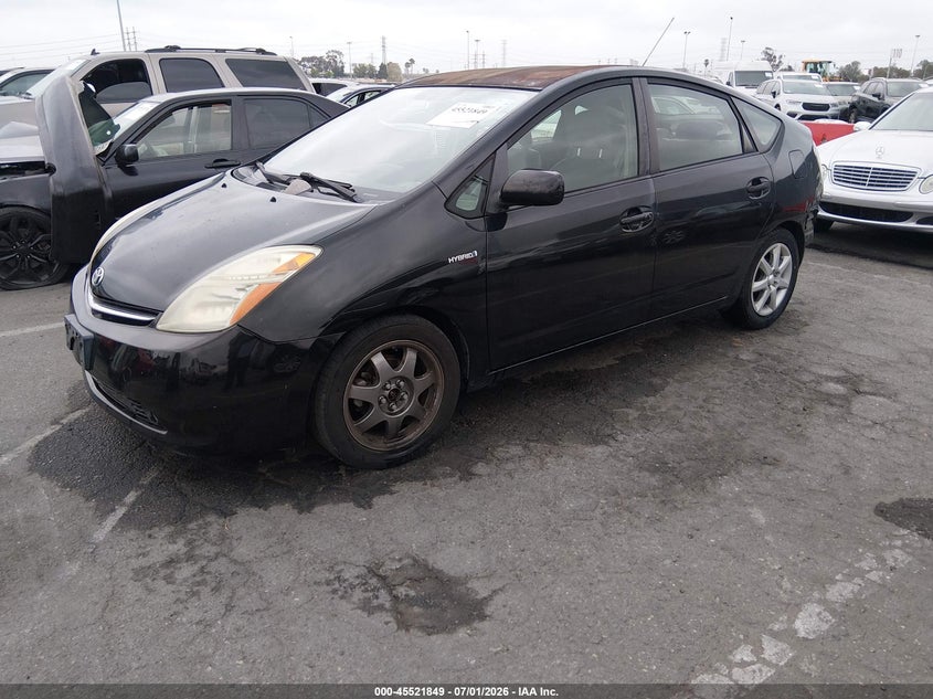 2008 Toyota Prius VIN JTDKB20U183390411 IAAI salvage auction — REAR END, Salvage (California), sold $1,200 on 2026-07-16 (photo 2)