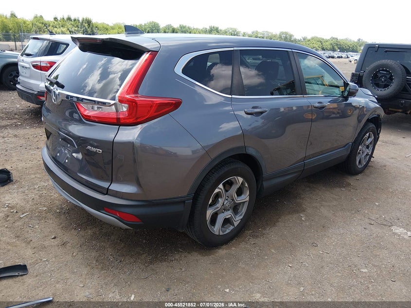 2018 Honda Cr-v VIN 7FARW2H89JE039463 IAAI salvage auction — FRONT END, Salvage Title, sold $6,200 on 2026-07-18 (photo 4)