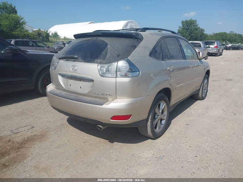 2006 Lexus Rx 400h VIN JTJHW31U060033168 IAAI salvage auction — NORMAL WEAR, Regular Certificate (Iowa), sold $875 on 2026-07-13 (photo 4)