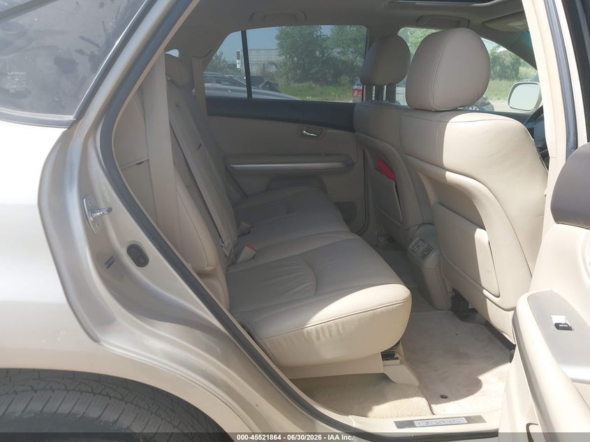 2006 Lexus Rx 400h VIN JTJHW31U060033168 IAAI salvage auction — NORMAL WEAR, Regular Certificate (Iowa), sold $875 on 2026-07-13 (photo 8)