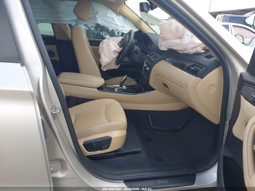 2016 BMW X3 VIN 5UXWZ7C58G0T42952 IAAI salvage auction — FRONT END, Salvage Title, sold $25 on 2026-07-22 (photo 5)