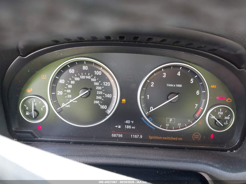 2016 BMW X3 VIN 5UXWZ7C58G0T42952 IAAI salvage auction — FRONT END, Salvage Title, sold $25 on 2026-07-22 (photo 7)
