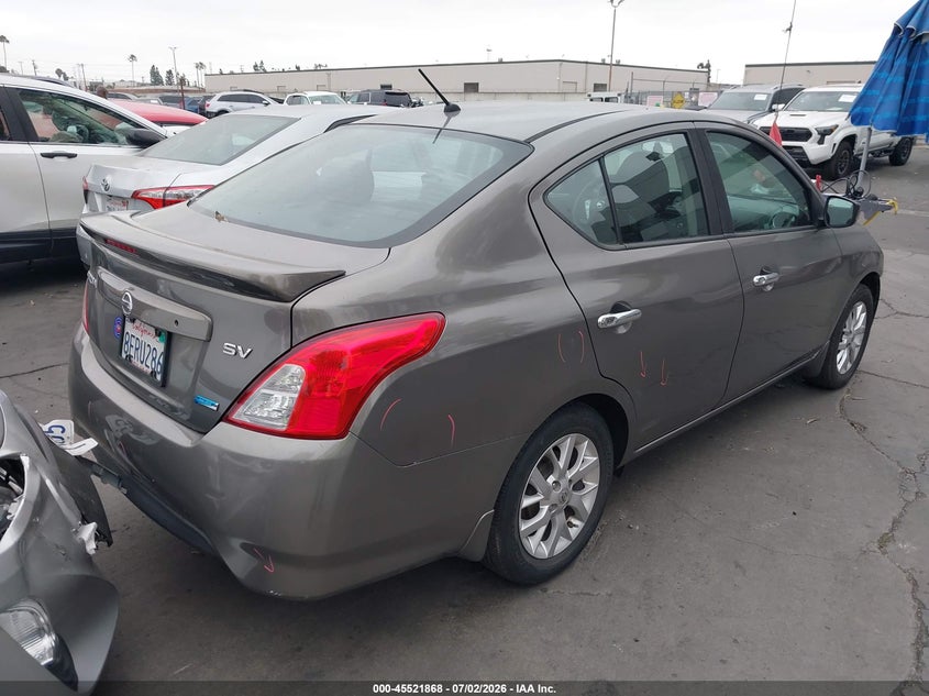 2016 Nissan Versa VIN 3N1CN7AP9GL887360 IAAI salvage auction — FRONT END, Salvage Certificate (California), sold $975 on 2026-07-11 (photo 4)