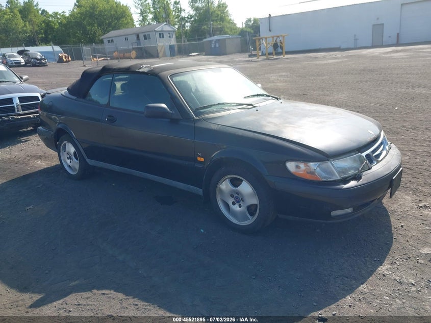 1999 Saab 9-3 VIN YS3DF78N5X7002006 IAAI salvage auction — NORMAL WEAR, Clear (New York), sold $400 on 2026-07-07 (photo 1)