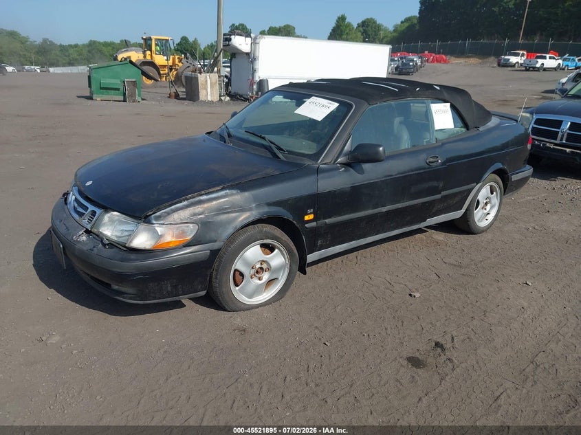 1999 Saab 9-3 VIN YS3DF78N5X7002006 IAAI salvage auction — NORMAL WEAR, Clear (New York), sold $400 on 2026-07-07 (photo 2)
