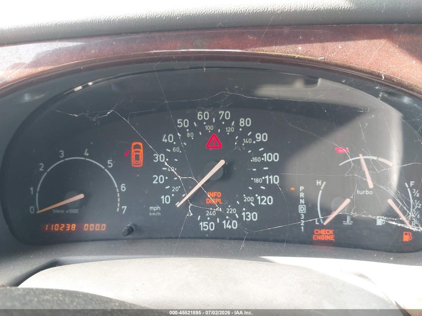 1999 Saab 9-3 VIN YS3DF78N5X7002006 IAAI salvage auction — NORMAL WEAR, Clear (New York), sold $400 on 2026-07-07 (photo 7)