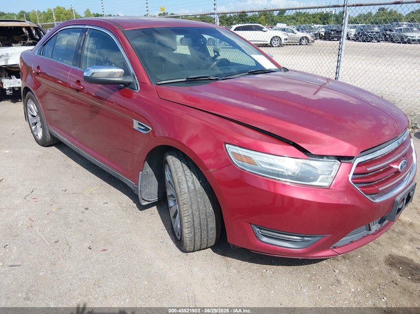 2013 Ford Taurus VIN 1FAHP2F81DG102210 IAAI salvage auction — UNKNOWN, Clear (Texas), sold $1,300 on 2026-08-03 (photo 1)