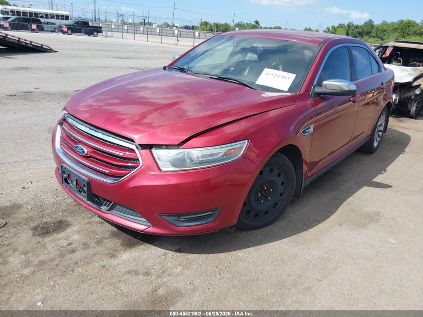 2013 Ford Taurus VIN 1FAHP2F81DG102210 IAAI salvage auction — UNKNOWN, Clear (Texas), sold $1,300 on 2026-08-03 (photo 2)