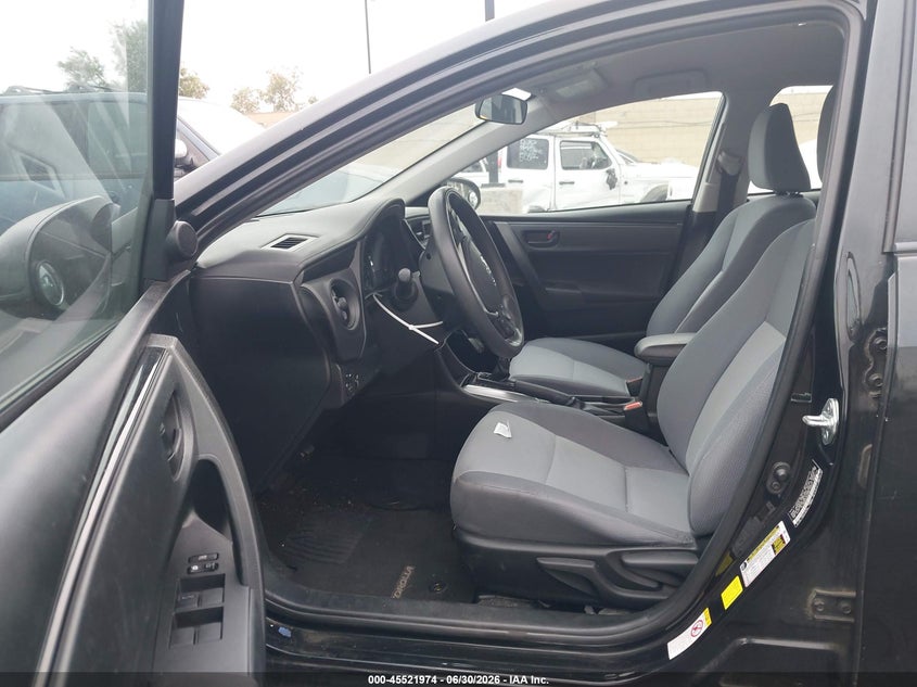 2017 Toyota Corolla VIN 5YFBURHE6HP662023 IAAI salvage auction — FRONT & REAR, Salvage Certificate (California), sold $2,600 on 2026-07-24 (photo 5)