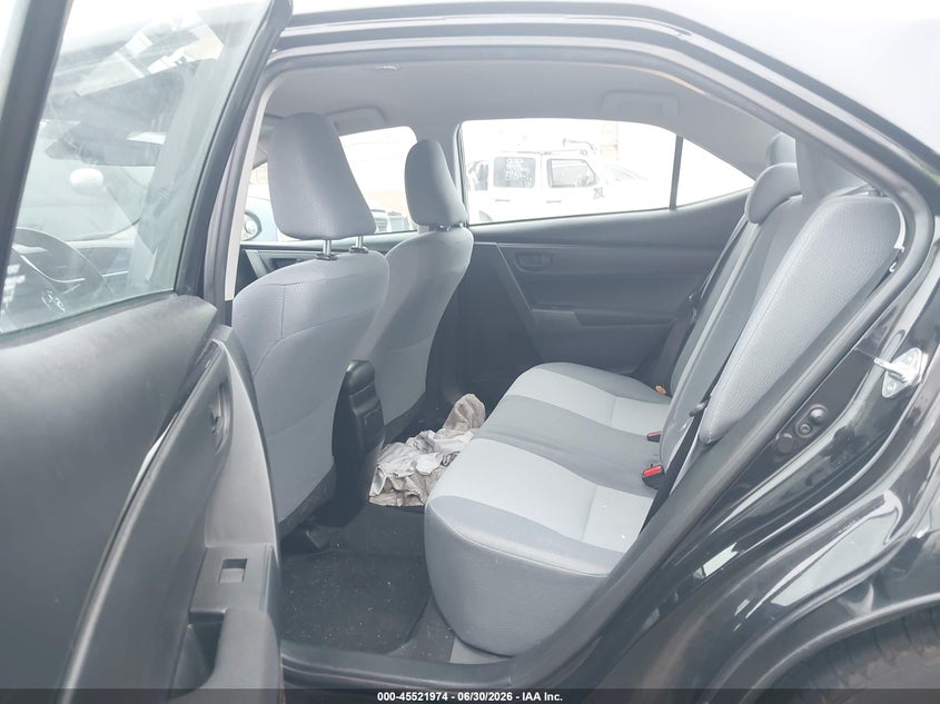 2017 Toyota Corolla VIN 5YFBURHE6HP662023 IAAI salvage auction — FRONT & REAR, Salvage Certificate (California), sold $2,600 on 2026-07-24 (photo 8)