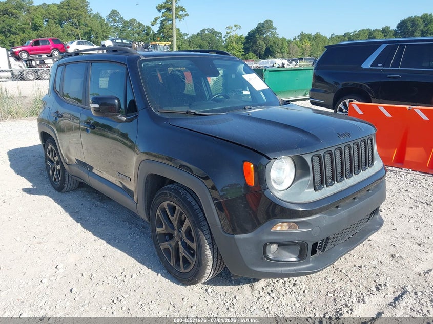 2018 Jeep Renegade VIN ZACCJABB0JPH03317 IAAI salvage auction — SIDE, Salvage (North Carolina), sold $1,550 on 2026-07-28 (photo 1)