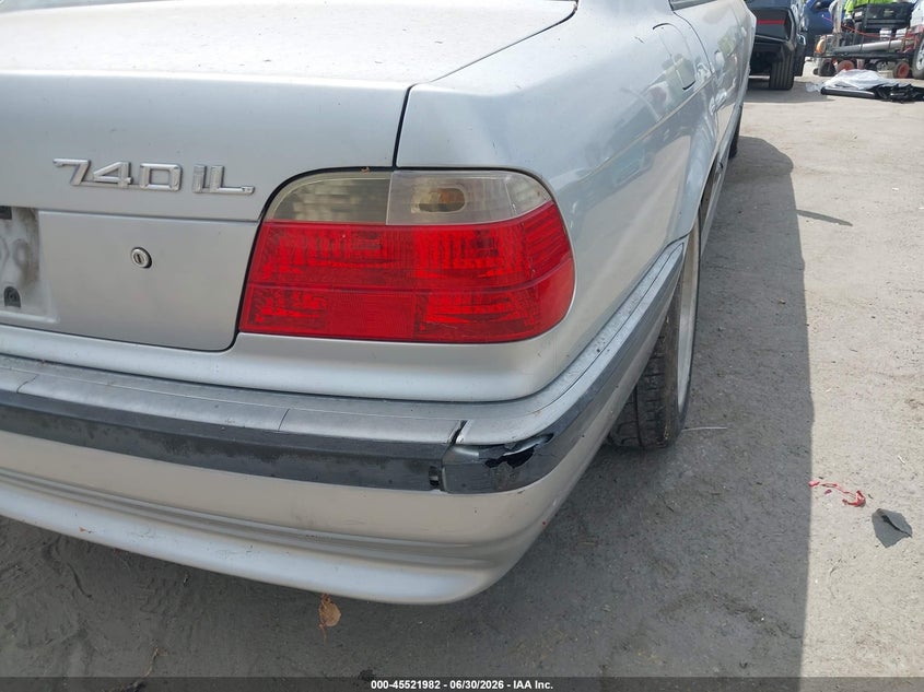 2001 BMW 7 series VIN WBAGH83471DP22884 IAAI salvage auction — NORMAL WEAR, Clear - Dealer Only (California), sold $375 on 2026-07-08 (photo 6)