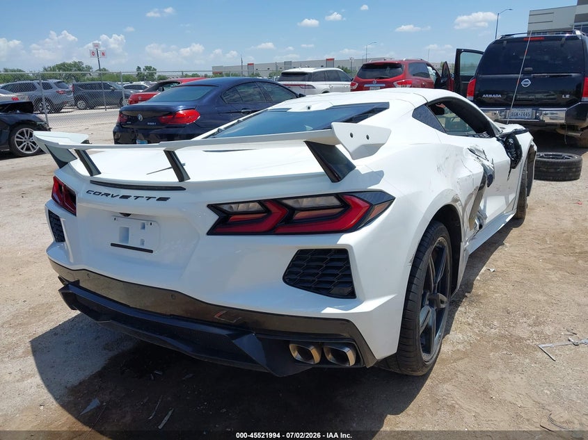 2024 Chevrolet Corvette stingray VIN 1G1YA2D44R5110843 IAAI salvage auction — FRONT END, Original (Texas), sold $36,050 on 2026-09-14 (photo 4)
