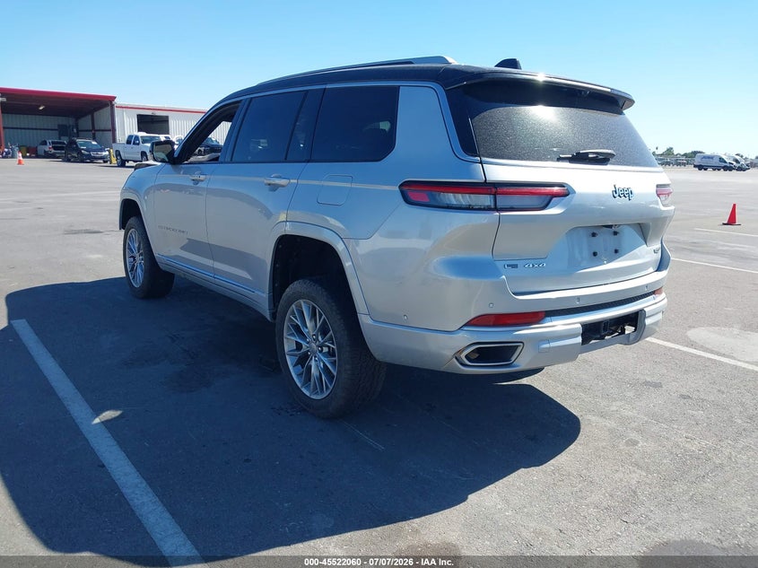 2022 Jeep Grand cherokee VIN 1C4RJKEG4N8549778 IAAI salvage auction — FRONT END, Salvage Title, sold $8,100 on 2026-08-11 (photo 3)