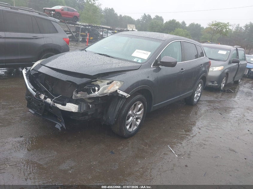 2015 Mazda Cx-9 VIN JM3TB3CVXF0464591 IAAI salvage auction — FRONT END, Salvage Title, sold $500 on 2026-07-31 (photo 2)