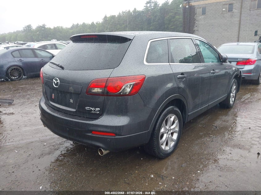 2015 Mazda Cx-9 VIN JM3TB3CVXF0464591 IAAI salvage auction — FRONT END, Salvage Title, sold $500 on 2026-07-31 (photo 4)