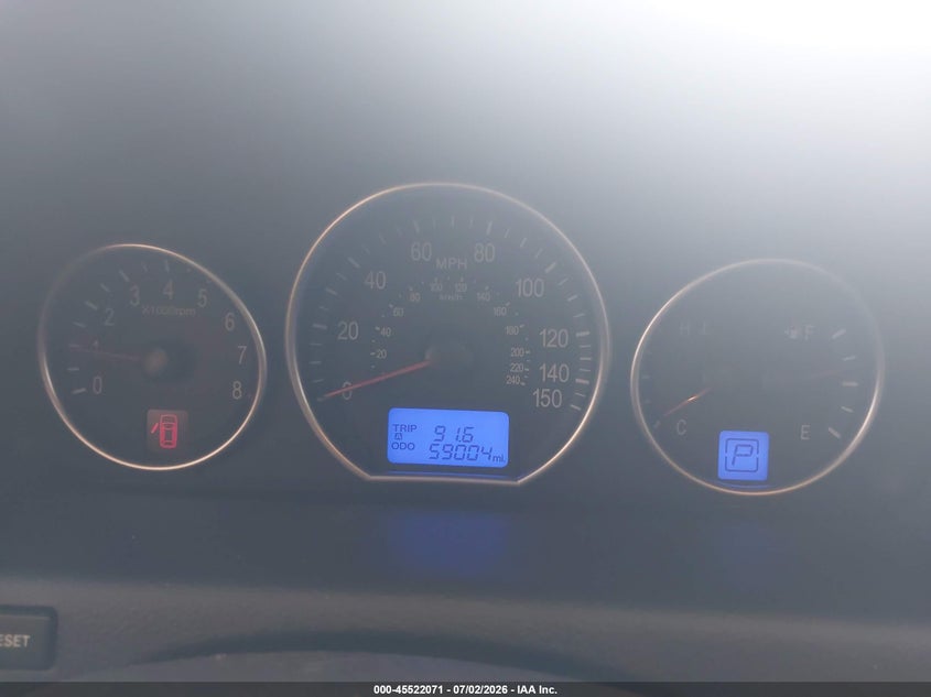 2010 Hyundai Veracruz VIN KM8NUDCC6AU129020 IAAI salvage auction — NORMAL WEAR, Clear (New Jersey), sold $2,400 on 2026-07-08 (photo 7)