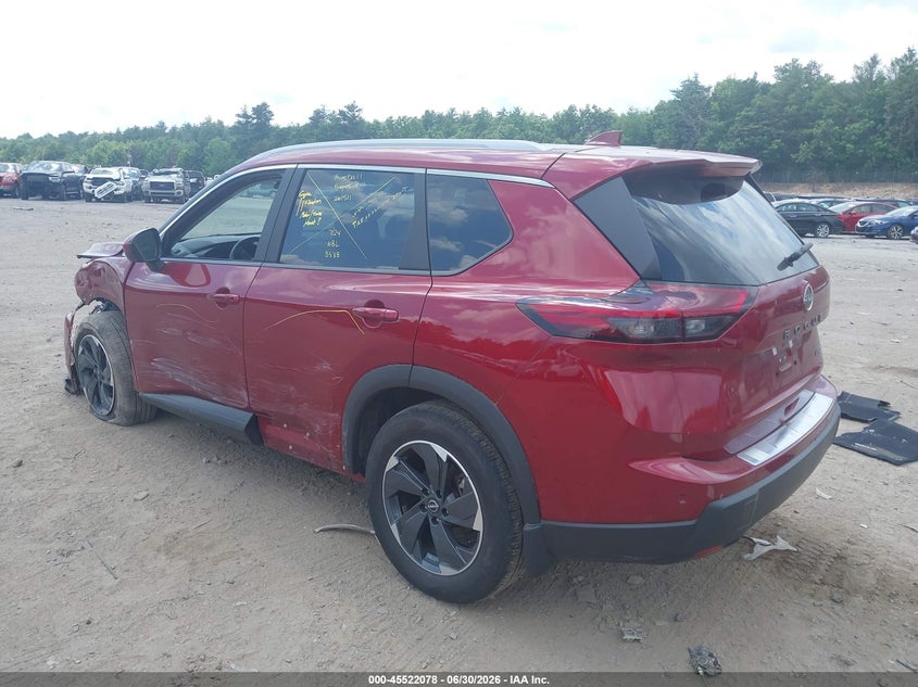 2025 Nissan Rogue VIN 5N1BT3BB1SC676387 IAAI salvage auction — FRONT END, Wait Title, sold $8,600 on 2026-08-21 (photo 3)