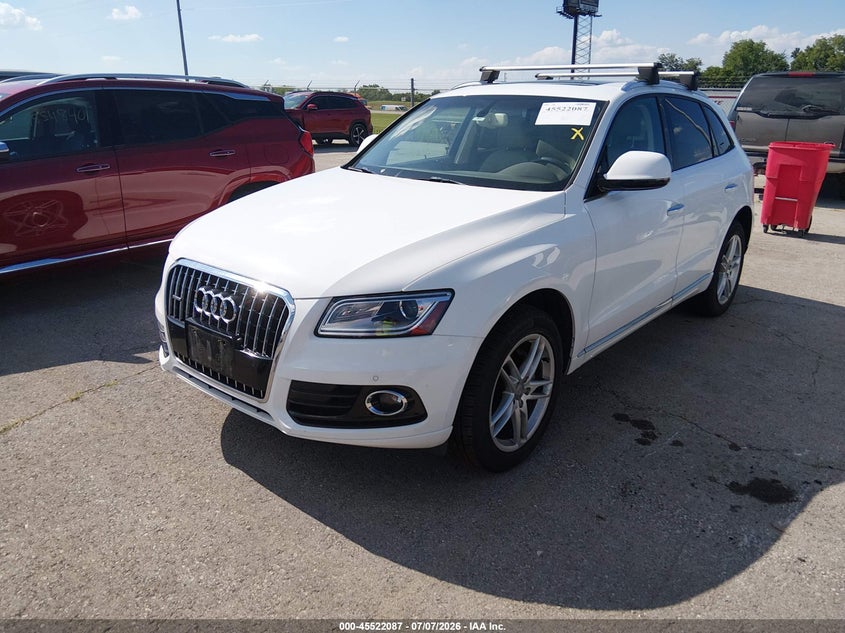 2015 Audi Q5 VIN WA1LFAFP9FA072334 IAAI salvage auction — NORMAL WEAR, Clear (Missouri), sold $1,750 on 2026-07-23 (photo 1)