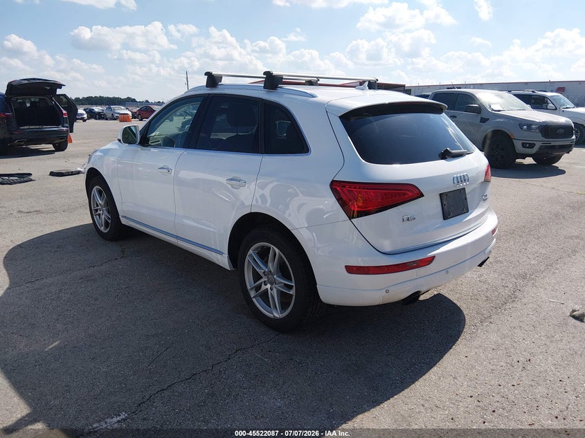 2015 Audi Q5 VIN WA1LFAFP9FA072334 IAAI salvage auction — NORMAL WEAR, Clear (Missouri), sold $1,750 on 2026-07-23 (photo 3)