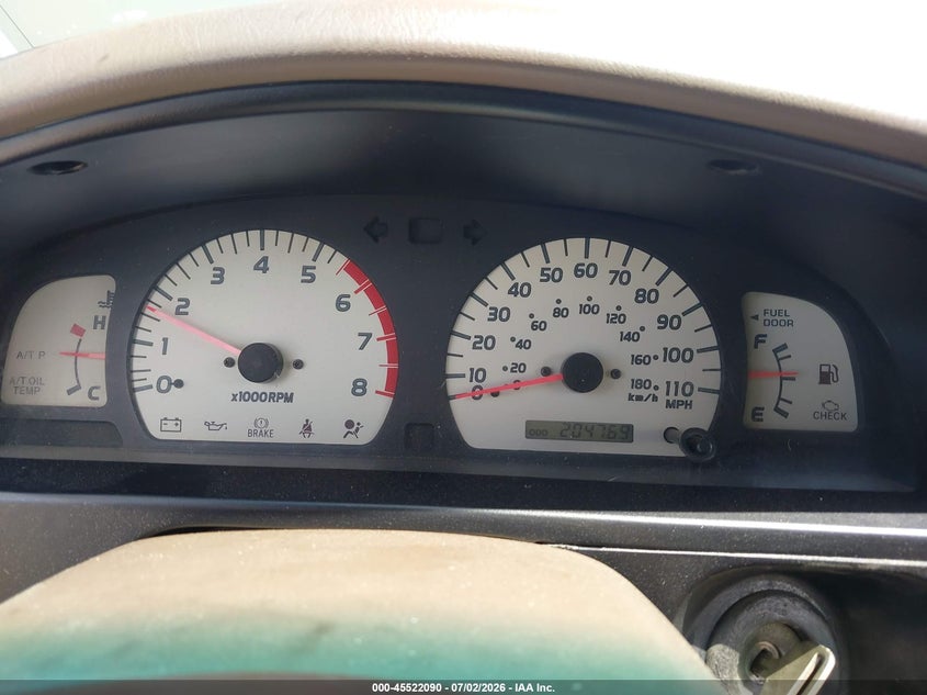 2001 Toyota Tacoma VIN 5TEHN72N91Z778059 IAAI salvage auction — FRONT END, Clear (Montana), sold $4,950 on 2026-08-02 (photo 7)