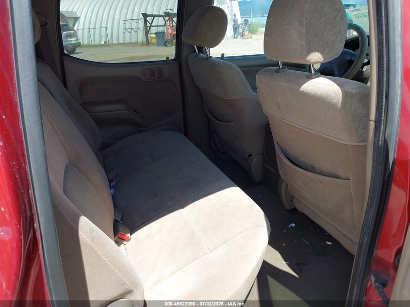 2001 Toyota Tacoma VIN 5TEHN72N91Z778059 IAAI salvage auction — FRONT END, Clear (Montana), sold $4,950 on 2026-08-02 (photo 8)