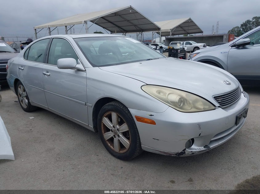 2005 Lexus Es 330 VIN JTHBA30G855112073 IAAI salvage auction — LEFT FRONT, Salvage (California), sold $375 on 2026-07-29 (photo 1)