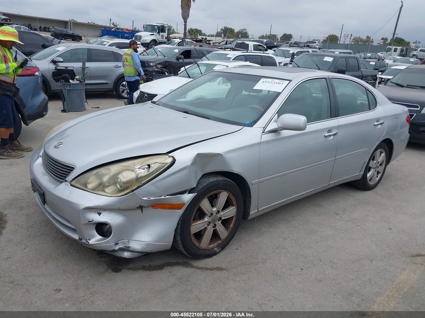 2005 Lexus Es 330 VIN JTHBA30G855112073 IAAI salvage auction — LEFT FRONT, Salvage (California), sold $375 on 2026-07-29 (photo 2)