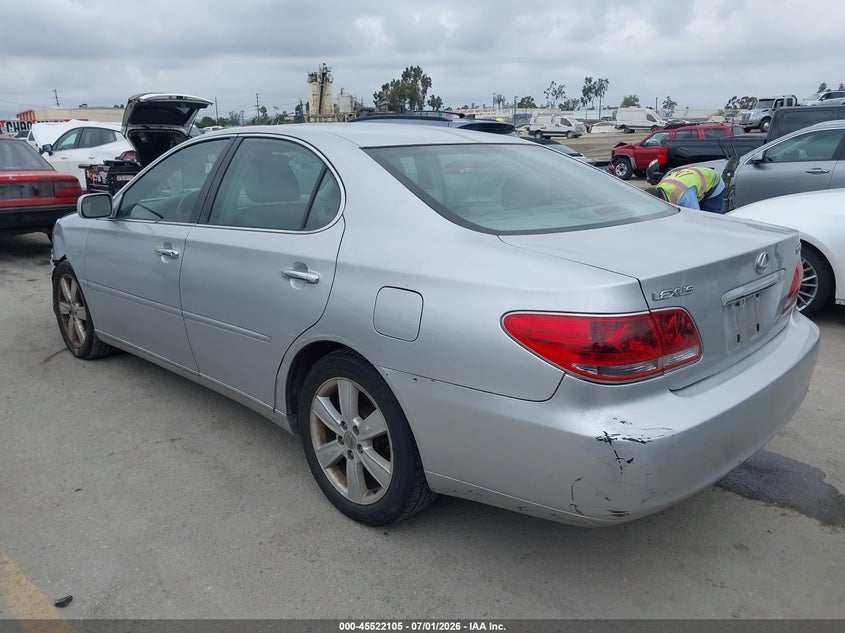 2005 Lexus Es 330 VIN JTHBA30G855112073 IAAI salvage auction — LEFT FRONT, Salvage (California), sold $375 on 2026-07-29 (photo 3)