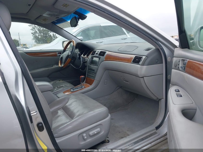 2005 Lexus Es 330 VIN JTHBA30G855112073 IAAI salvage auction — LEFT FRONT, Salvage (California), sold $375 on 2026-07-29 (photo 5)