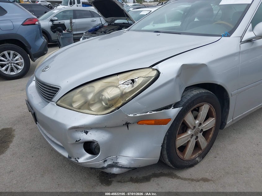 2005 Lexus Es 330 VIN JTHBA30G855112073 IAAI salvage auction — LEFT FRONT, Salvage (California), sold $375 on 2026-07-29 (photo 6)