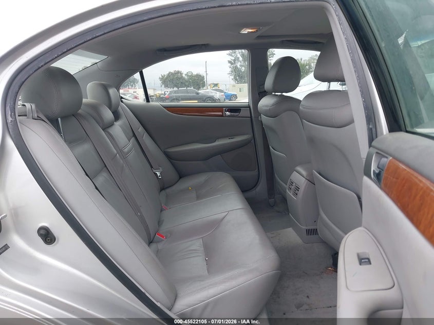 2005 Lexus Es 330 VIN JTHBA30G855112073 IAAI salvage auction — LEFT FRONT, Salvage (California), sold $375 on 2026-07-29 (photo 8)
