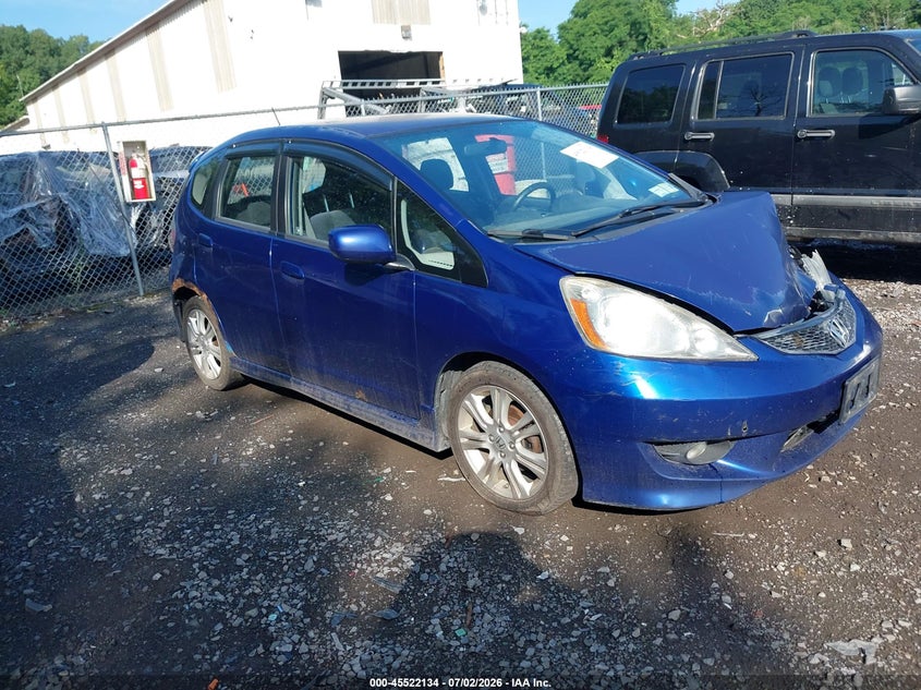 2009 Honda Fit VIN JHMGE87469S056192 IAAI salvage auction — FRONT END, Mv-907A (New York), sold $225 on 2026-07-14 (photo 1)