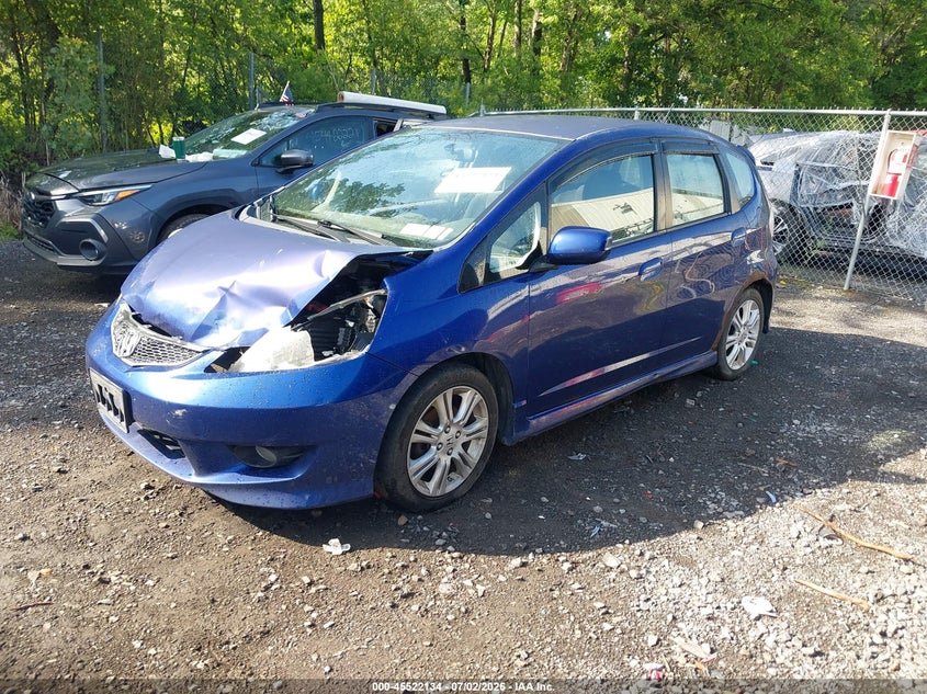2009 Honda Fit VIN JHMGE87469S056192 IAAI salvage auction — FRONT END, Mv-907A (New York), sold $225 on 2026-07-14 (photo 2)
