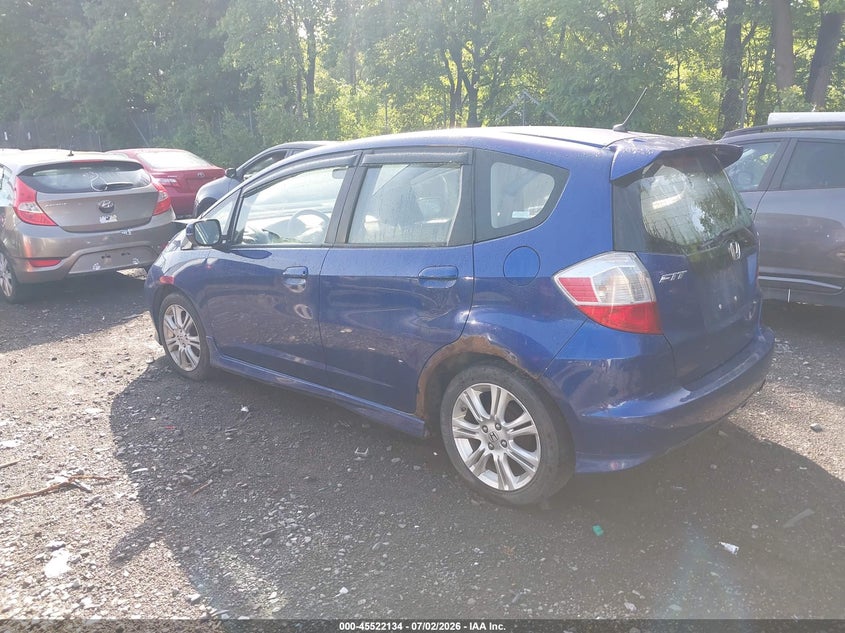 2009 Honda Fit VIN JHMGE87469S056192 IAAI salvage auction — FRONT END, Mv-907A (New York), sold $225 on 2026-07-14 (photo 3)