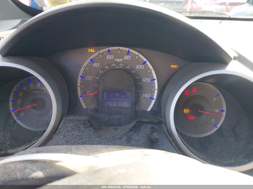 2009 Honda Fit VIN JHMGE87469S056192 IAAI salvage auction — FRONT END, Mv-907A (New York), sold $225 on 2026-07-14 (photo 7)