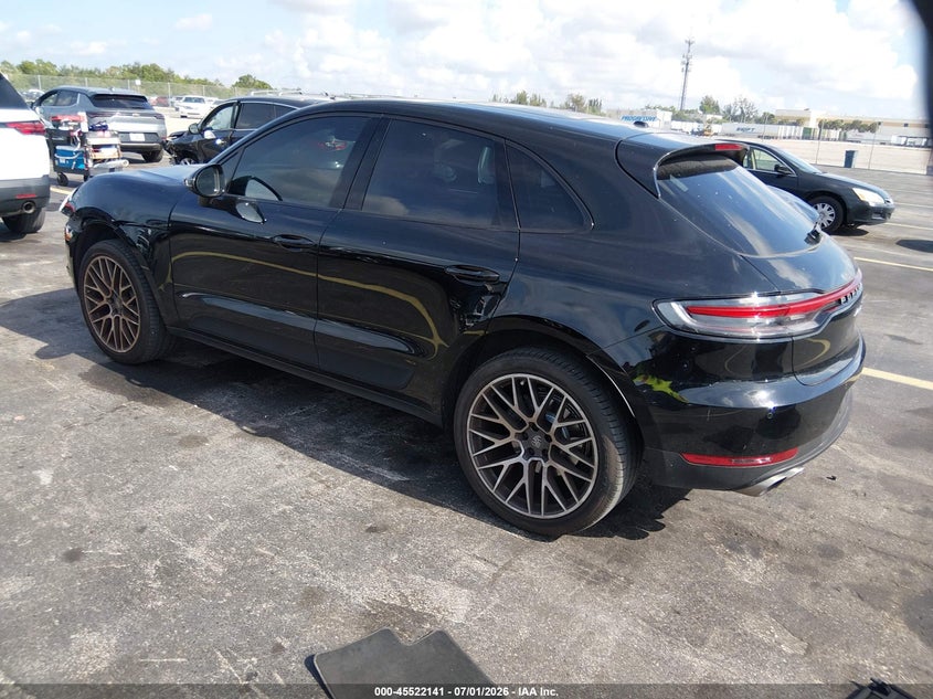 2019 Porsche Macan VIN WP1AB2A54KLB30447 IAAI salvage auction — FRONT END, Rebuildable (Florida), sold $14,600 on 2026-07-30 (photo 3)